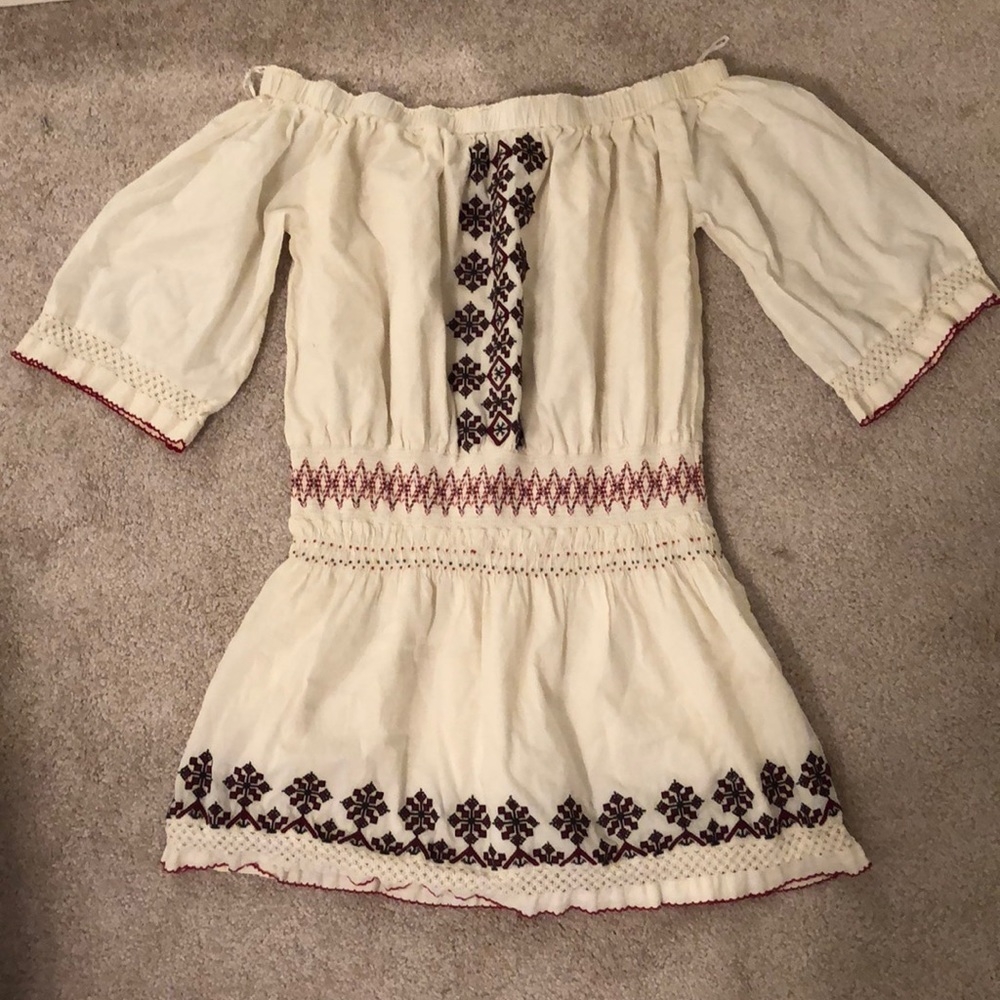 TULAROSA off the shoulder dress